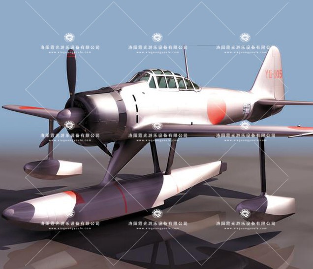六安3D模型飞机_